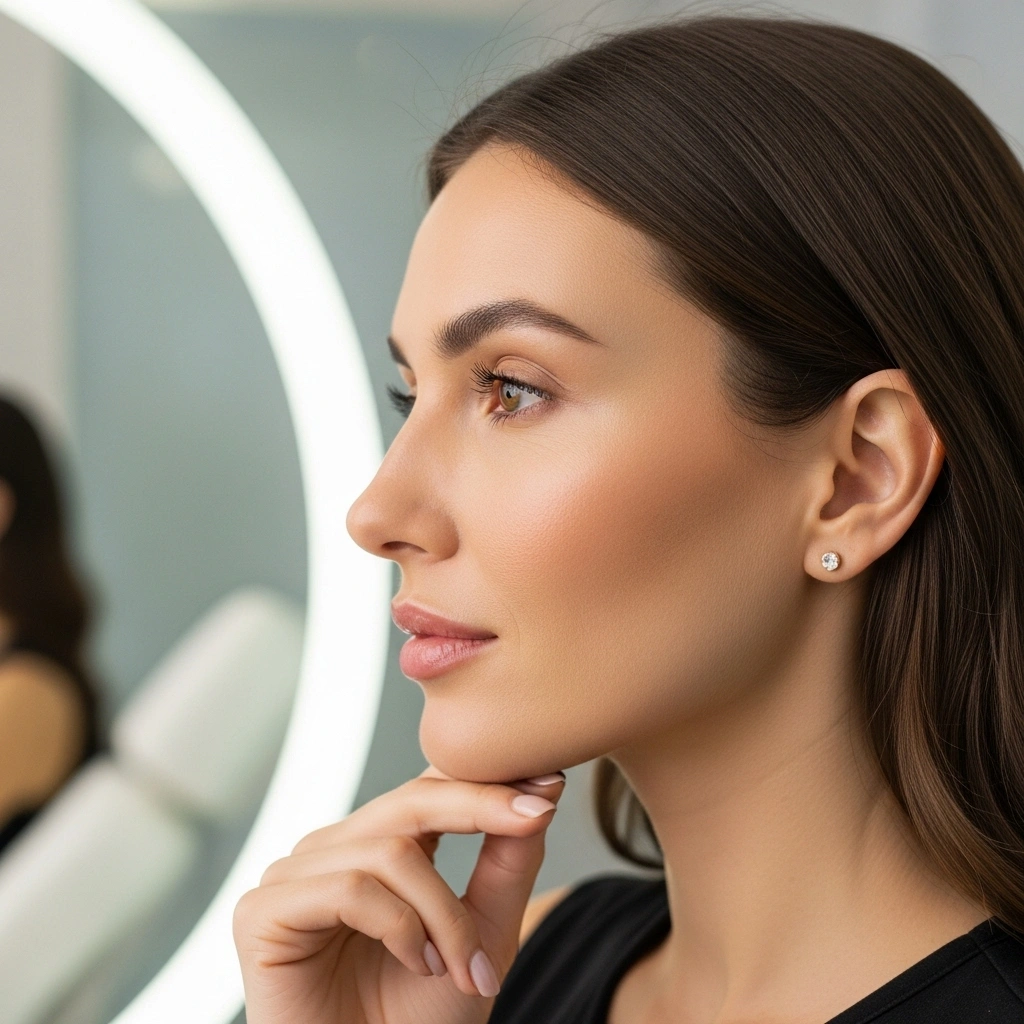 Kinnkorrektur Gesichtsbehandlung für harmonische Gesichtskonturen bei NOVAVITA Aesthetics